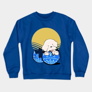 Dog in the Egg Crewneck Sweatshirt